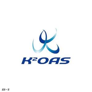 さんの中国の機械加工品貿易商社「K2OAS」のロゴ作成への提案