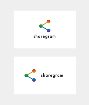 kiki (kk_tori_tori)さんのコンテンツマーケティングの会社「sharegram」のロゴへの提案