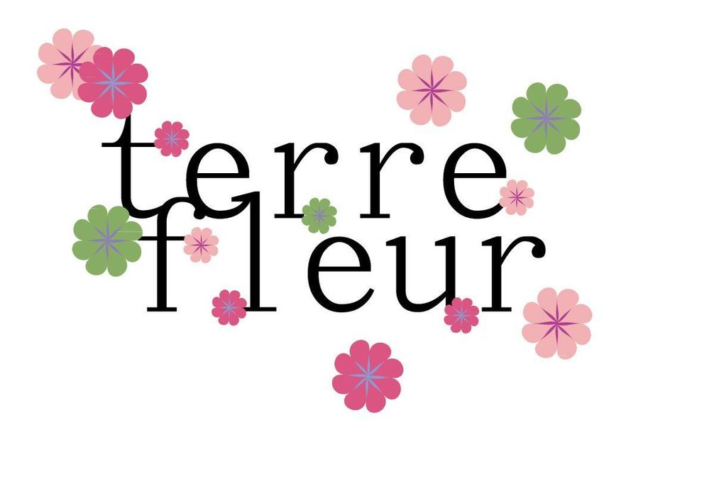 「TERRE FLEUR」のロゴ作成