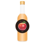  K-digitals (K-digitals)さんの100％果汁でできたりんごジュースのラベルデザインへの提案