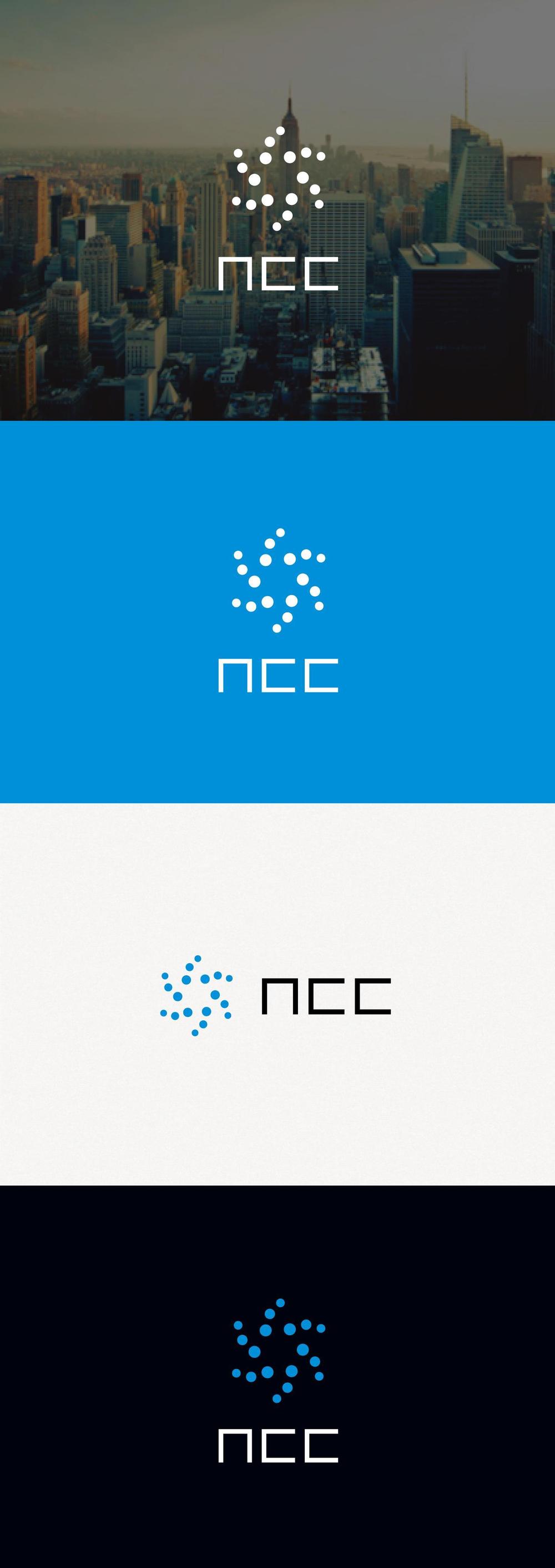 イオンプレーティング会社「NCC」のロゴデザイン