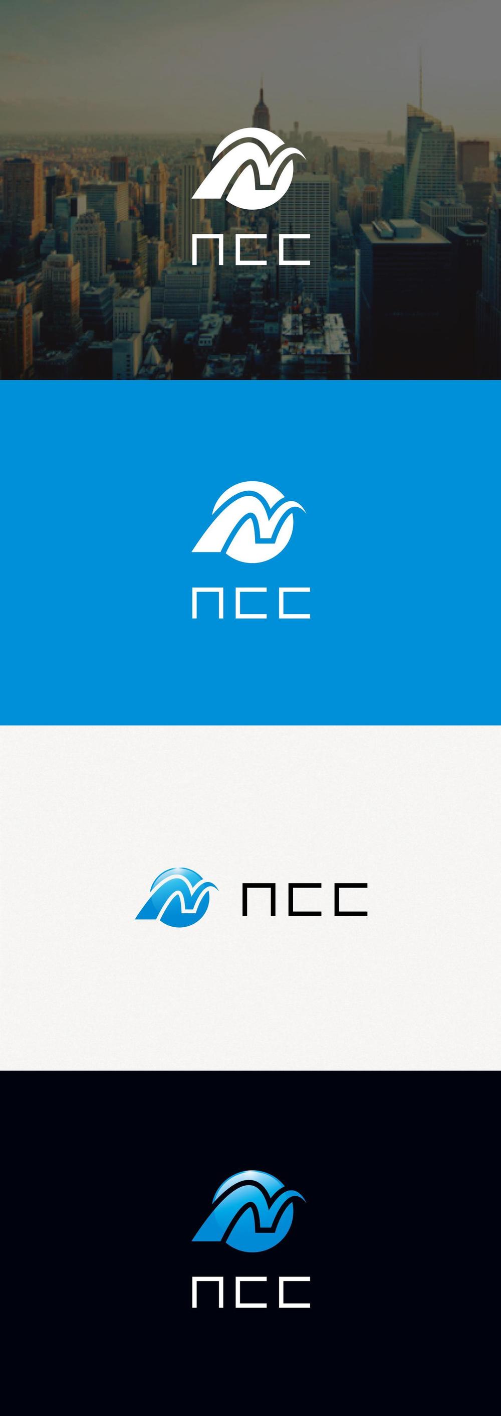 イオンプレーティング会社「NCC」のロゴデザイン