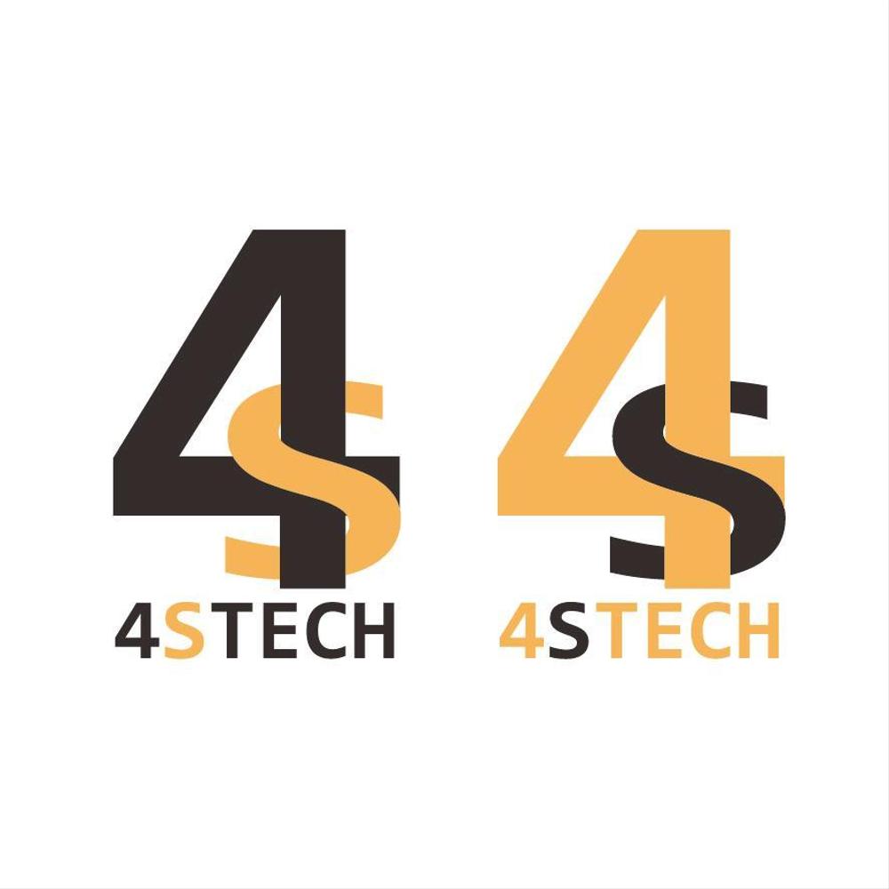 「4STECH」のロゴ作成