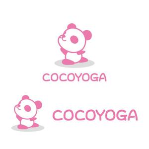 perles de verre (perles_de_verre)さんのヨガスタジオ「COCOYOGA」のロゴへの提案