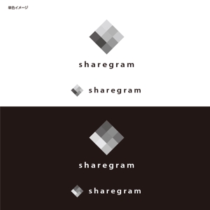 yokichiko ()さんのコンテンツマーケティングの会社「sharegram」のロゴへの提案