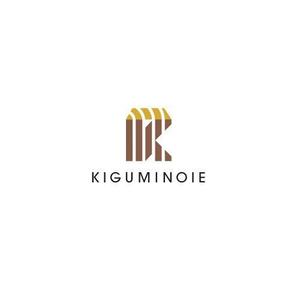 plus X (april48)さんの高品質な木の家のブランド化「キグミノイエ（kiguminoie)」のロゴへの提案