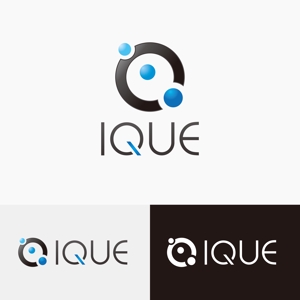 king_dk 【認定ランサー】 ()さんのFACEBOOKアプリ開発会社「IQUE」のロゴ作成への提案