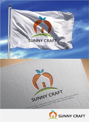 drkigawa (drkigawa)さんのリフォーム会社「サニークラフト」のロゴ（ロゴマーク、ロゴタイプ）への提案