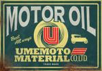 Haneda (Lemonade_Studio)さんのアメリカンビンテージ看板風にガソリンスタンドの絵葉書のデザインへの提案