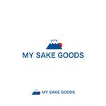 Hi-color-design (Yuu-Nagata)さんの日本酒小物ショップサイト「MY SAKE GOODS」のロゴマークへの提案