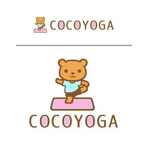 Cutiefunny (megu01)さんのヨガスタジオ「COCOYOGA」のロゴへの提案