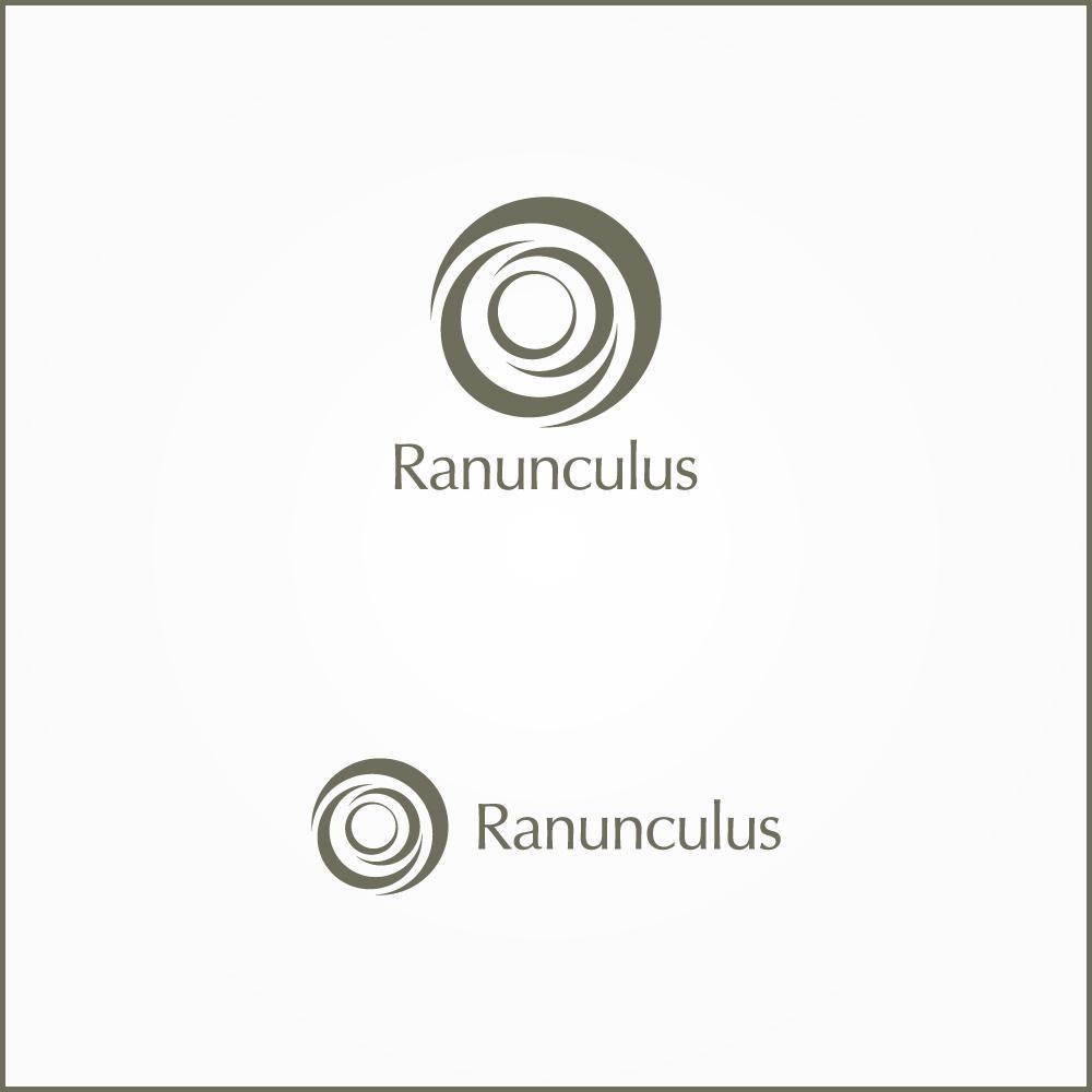 美容請負会社「Ranunculus」のロゴ作成