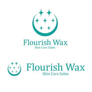 worker (worker1311)さんのブラジリアンワックスのお店『Flourish Wax』のロゴへの提案