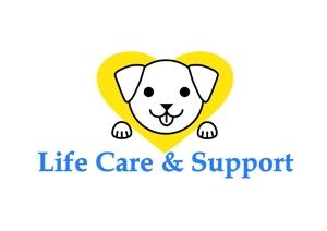 かわさき (Kawasaki29)さんの犬のトータルサポートをする「LifeCare&Support」のロゴへの提案