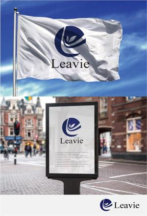 drkigawa (drkigawa)さんの健康をテーマにした新会社「Leavie」のロゴ作成依頼への提案