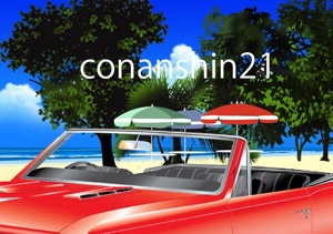 conanshin21 (conanshin21)さんの【鈴木英人のようなイラスト希望】AORバンドのジャケットデザインへの提案