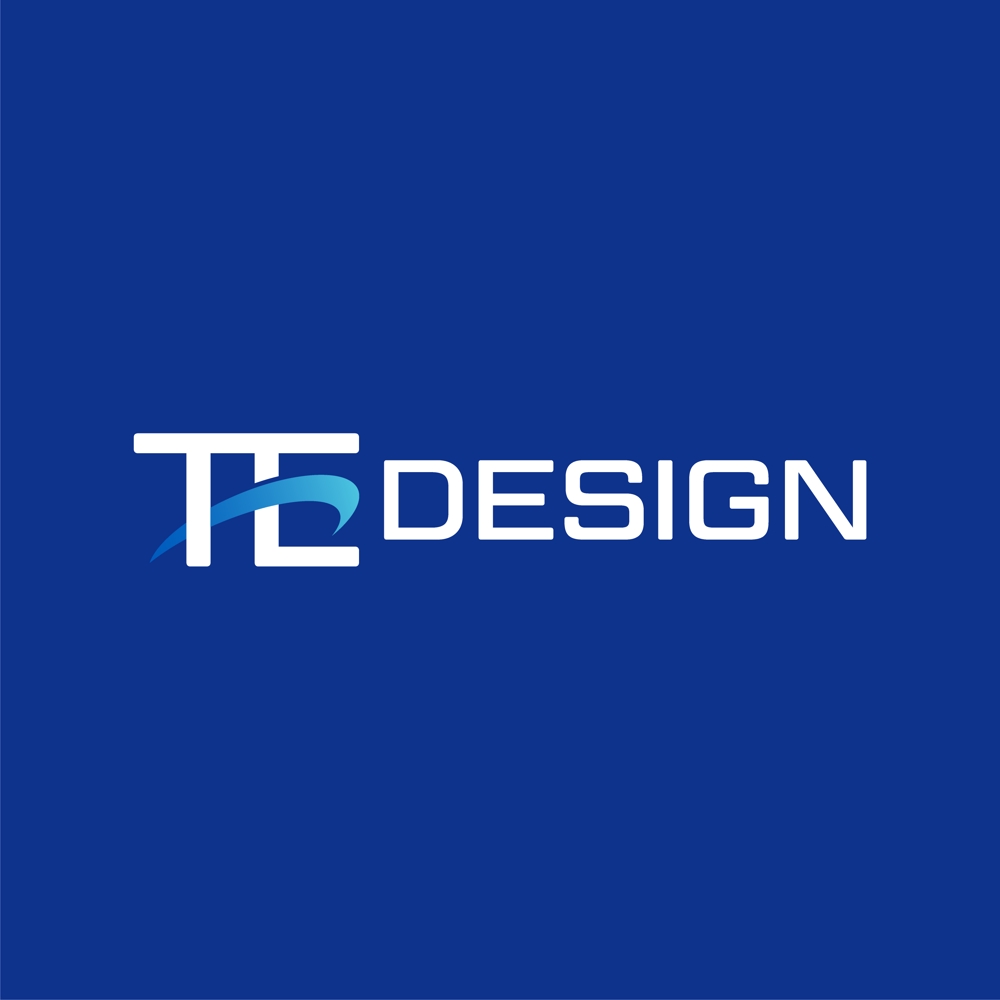 個人事業主の屋号「TEDESIGN」のロゴ
