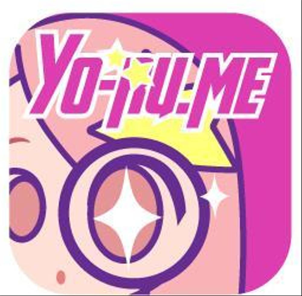 虫眼鏡を持っている女の子のデザイン