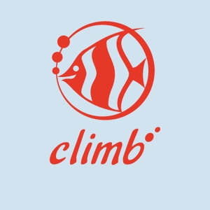 himawariboxさんのマリンショップ「climb」のロゴへの提案