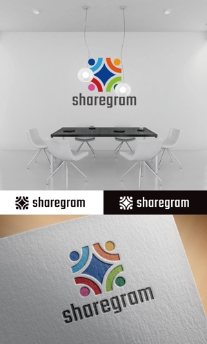 fs8156 (fs8156)さんのコンテンツマーケティングの会社「sharegram」のロゴへの提案