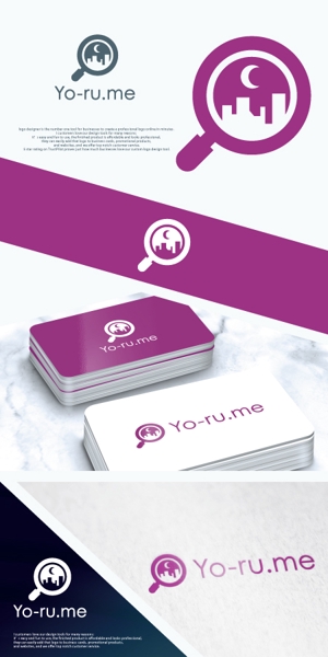 take5-design (take5-design)さんの【ロゴ制作】口コミサイト「Yo-ru.me」のロゴへの提案