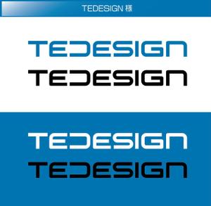 FISHERMAN (FISHERMAN)さんの個人事業主の屋号「TEDESIGN」のロゴへの提案