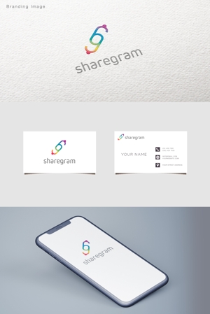 Naroku Design ()さんのコンテンツマーケティングの会社「sharegram」のロゴへの提案