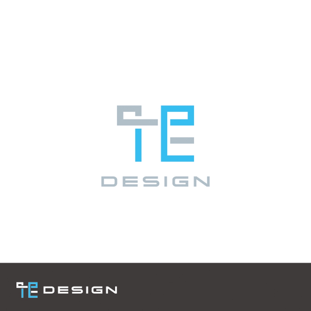 個人事業主の屋号「TEDESIGN」のロゴ