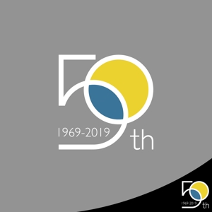 ロゴ研究所 (rogomaru)さんの創立50周年　周年記念のロゴへの提案