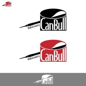 50nokaze (50nokaze)さんの缶詰＆ダーツ　「CanBull」のロゴ制作への提案