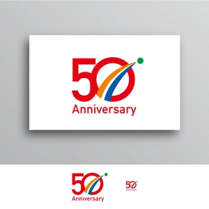 White-design (White-design)さんの創立50周年　周年記念のロゴへの提案