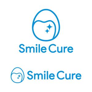 tsujimo (tsujimo)さんの歯のホワイトニング商材名「smile cure（スマイルキュア）」のロゴへの提案