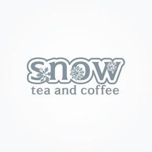 passage (passage)さんのカフェ「snow tea and coffee」または「snow」 のロゴへの提案