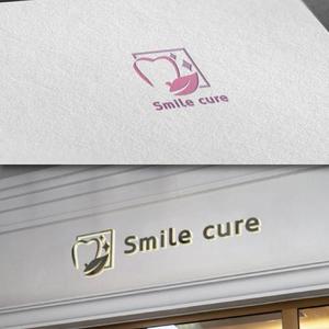 late_design ()さんの歯のホワイトニング商材名「smile cure（スマイルキュア）」のロゴへの提案