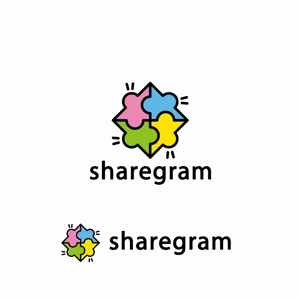 agnes (agnes)さんのコンテンツマーケティングの会社「sharegram」のロゴへの提案