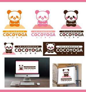 サリー (merody0603)さんのヨガスタジオ「COCOYOGA」のロゴへの提案