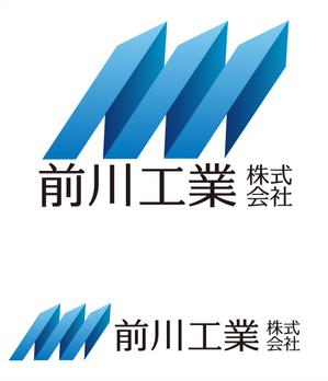 sametさんの「前川工業株式会社」のロゴ作成への提案