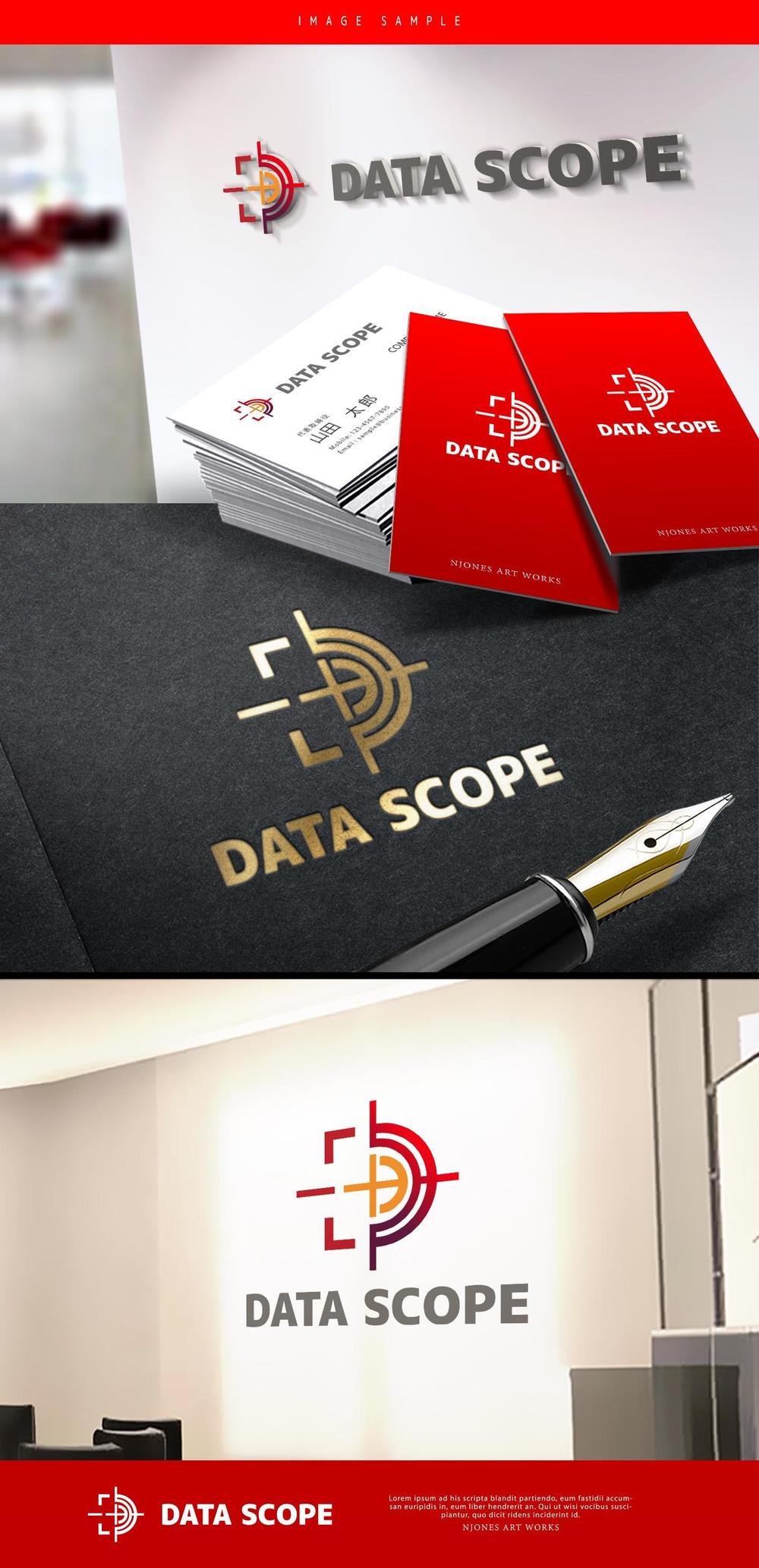監視カメラ映像マーケティング会社「DataScope」のロゴ