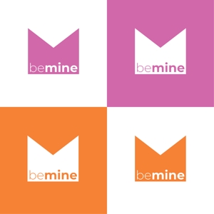 坂本くん (Hana-chan)さんのアパレルネット通販「be mine」のロゴへの提案