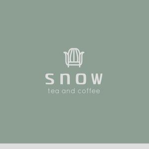 MtDesign (mtdesign)さんのカフェ「snow tea and coffee」または「snow」 のロゴへの提案