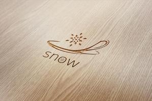 sumiyochi (sumiyochi)さんのカフェ「snow tea and coffee」または「snow」 のロゴへの提案