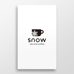 doremi (doremidesign)さんのカフェ「snow tea and coffee」または「snow」 のロゴへの提案