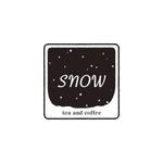 さんのカフェ「snow tea and coffee」または「snow」 のロゴへの提案