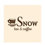 AYworks (AYworks)さんのカフェ「snow tea and coffee」または「snow」 のロゴへの提案