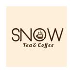 AYworks (AYworks)さんのカフェ「snow tea and coffee」または「snow」 のロゴへの提案