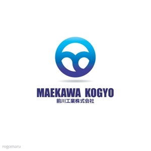 ロゴ研究所 (rogomaru)さんの「前川工業株式会社」のロゴ作成への提案