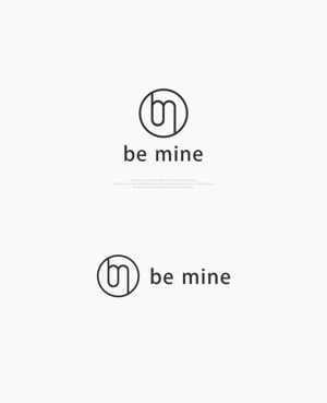 はなのゆめ (tokkebi)さんのアパレルネット通販「be mine」のロゴへの提案