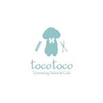 akipic (akipic)さんのペットサロン＆カフェ「toco toco」(トコトコ)の看板ロゴへの提案