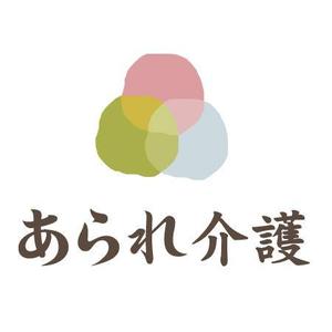 topon55さんの「株式会社あられ介護」のロゴ作成への提案