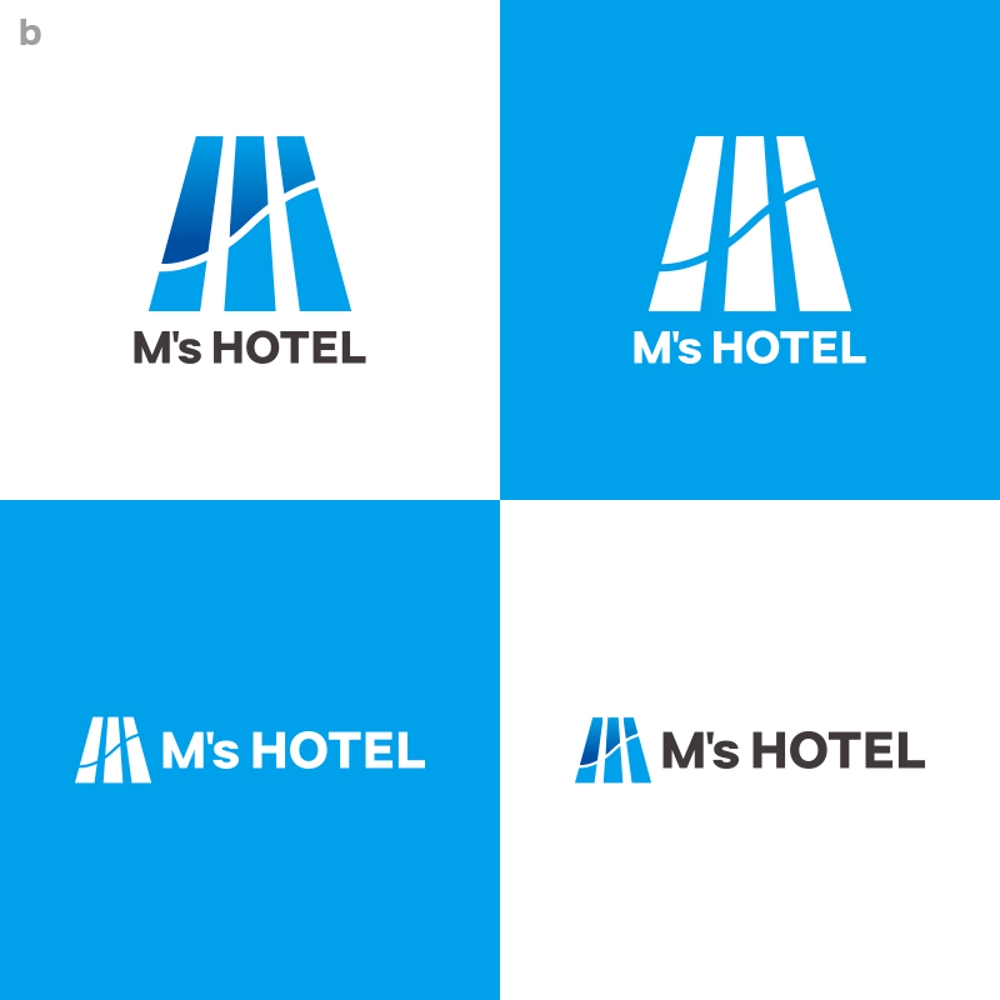 新規レジャーホテル「 M's HOTEL 」のロゴ作成依頼